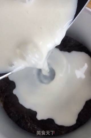 芒果慕斯蛋糕的做法步骤：7