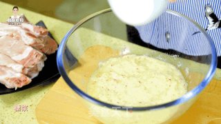 儿童版煎排骨，还有浓浓的苹果香哦！的做法步骤：9