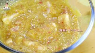 儿童版煎排骨，还有浓浓的苹果香哦！的做法步骤：14