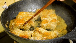 儿童版煎排骨，还有浓浓的苹果香哦！的做法步骤：15