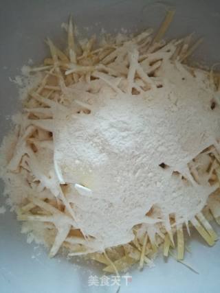 蒸土豆丝的做法步骤：5