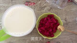 椰汁糕(红豆&火龙果&椰蓉)的做法步骤：5