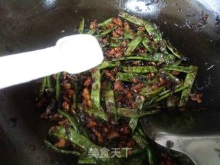 干煸四季豆的做法步骤：12