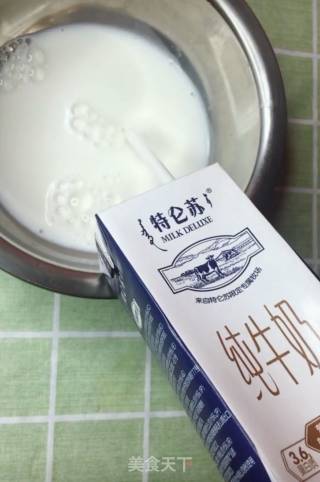 芒果肉双皮奶的做法步骤：1