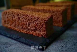 可可海绵蛋糕条的做法步骤：10