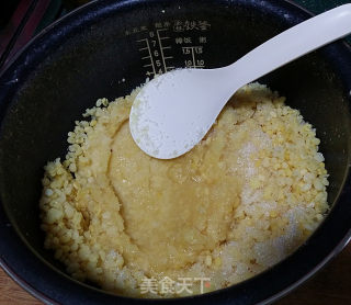 绿豆沙绿豆糕的做法步骤：6