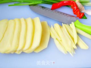 干锅香辣土豆条的做法步骤：3