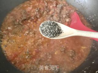 番茄牛肉意面酱的做法步骤：14