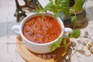 番茄牛肉意面酱的做法步骤：18