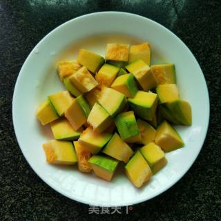 肉末南瓜的做法步骤：1