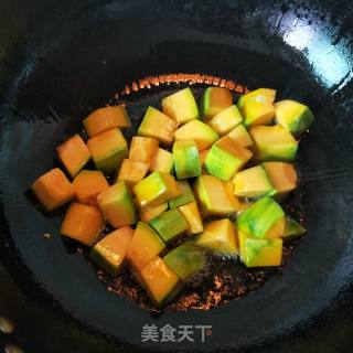 肉末南瓜的做法步骤：3