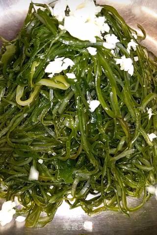 酸甜海带丝的做法步骤：1