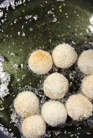 香蕉芝麻球的做法步骤：9