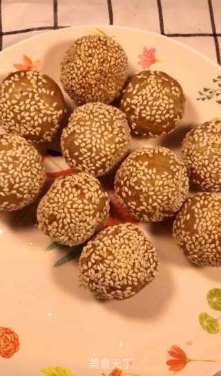 香蕉芝麻球的做法步骤：11
