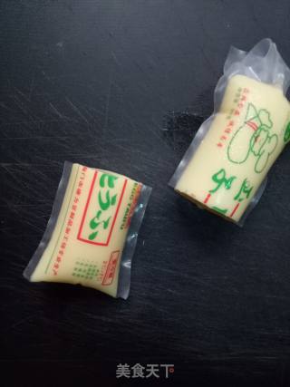 日本豆腐蒸虾仁的做法步骤：4