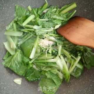 清炒小白菜的做法步骤：5
