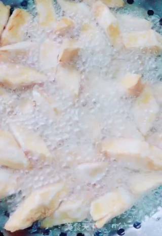 拔丝地瓜的做法步骤：6