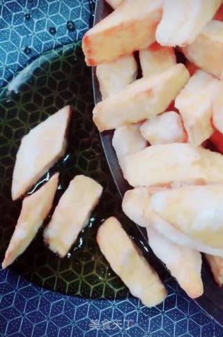 拔丝地瓜的做法步骤：11
