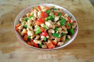 冬菜鸡肉丁的做法步骤：1