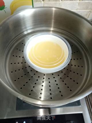 蒸菜＃蒸鹅蛋羹的做法步骤：5