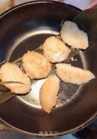 香煎粽子的做法步骤：5