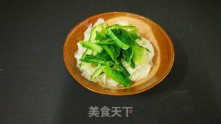 "面条"油泼面—翻滚的精彩的做法步骤：8