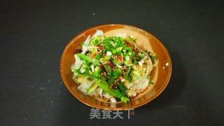 "面条"油泼面—翻滚的精彩的做法步骤：11