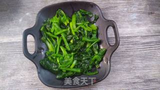 菠菜拌凉粉的做法步骤：8