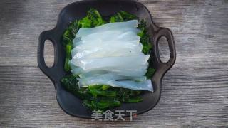 菠菜拌凉粉的做法步骤：9
