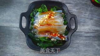 菠菜拌凉粉的做法步骤：10