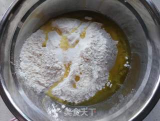 油酥烧饼的做法步骤：2