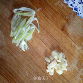菜花炒腊肠的做法步骤：3