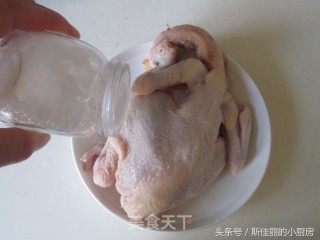 蹄花焗鸡的做法步骤：2