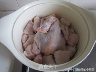 蹄花焗鸡的做法步骤：7