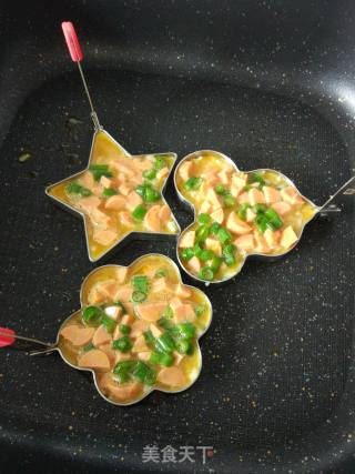 米饭煎蛋堡的做法步骤：4