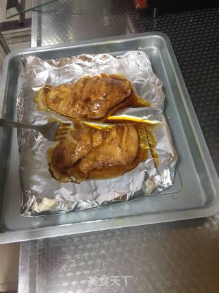 烤鸡胸肉的做法步骤：6