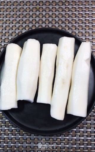 蓝莓山药的做法步骤：1