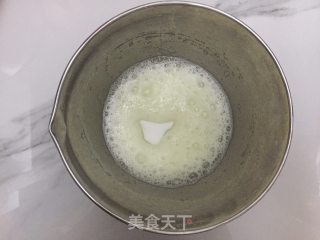 6寸香蕉戚风蛋糕的做法步骤：11