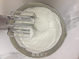 6寸香蕉戚风蛋糕的做法步骤：14