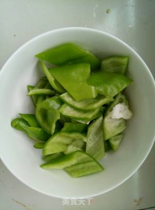 尖椒杏鲍菇的做法步骤：3