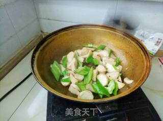 尖椒杏鲍菇的做法步骤：6