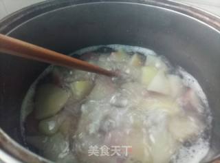 鲜桃水果羹的做法步骤：6