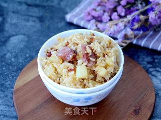 土豆焖饭的做法步骤：7