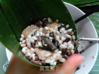 松茸坛子肉粽的做法步骤：13