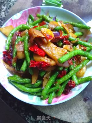 茄子烧豆角的做法步骤：13