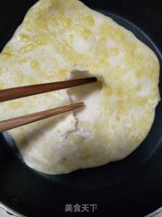 鸡蛋灌饼的做法步骤：7