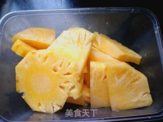 红豆薏米凤梨冰的做法步骤：1