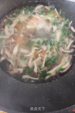 蔬菜豆腐汤的做法步骤：6
