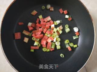 虾仁炒饭的做法步骤：6
