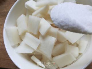 酸辣可口萝卜皮的做法步骤：5